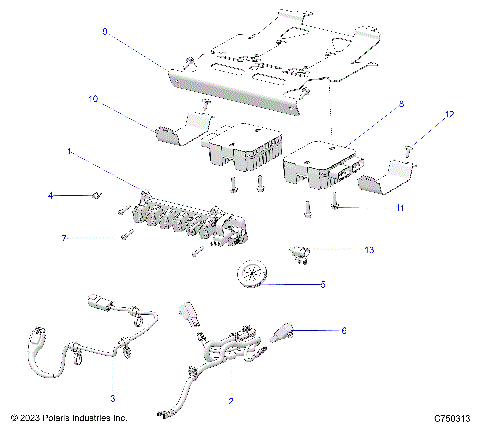 ELECTRICAL, WIRE HARNESS, PERIPHERAL - Z25S4D92AA/AL/BA/BF/AF/BL (C750313)