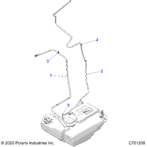 FUEL SYSTEM, LINES, STD. - Z22NAM99AR (C701209)