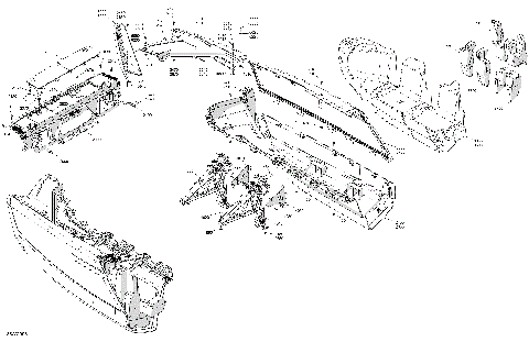 06- HULL - Front Deflector Float and Front Bumper