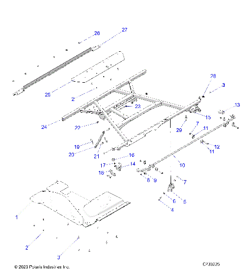 BODY, BOX, MOUNTING - R25RSY99AF/BF/AK/BK/AS/BS/AL/BL/AP/BP/A9/B9 (C733225)