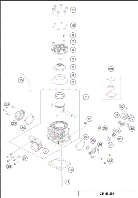 CYLINDER, CYLINDER HEAD