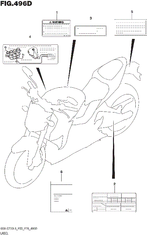 LABEL (GSX-S750ZL8 E33)