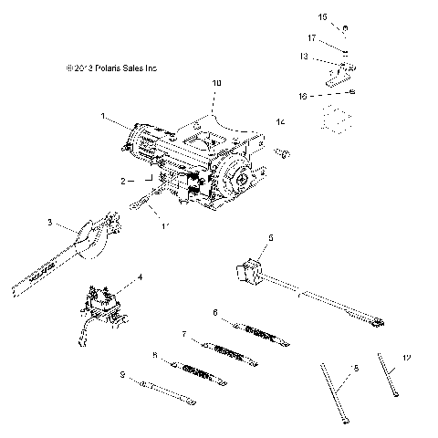 OPTIONS, WINCH - A14ZN8EAB/EAP  (49ATVWINCH14F800)