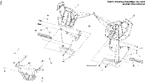 09- Front Bumper And Footrests North America, International