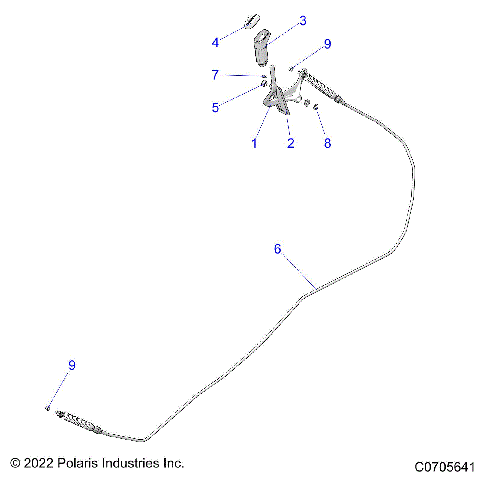 DRIVE TRAIN, GEAR SELECTOR - R23TAE99FD/SCD/ED/SFD/SCK/EK (C0705641)