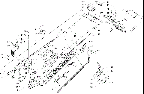 TUNNEL AND SNOWFLAP ASSEMBLY [108966]