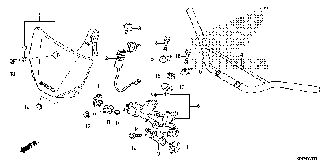 HANDLEBAR@TOP BRIDGE