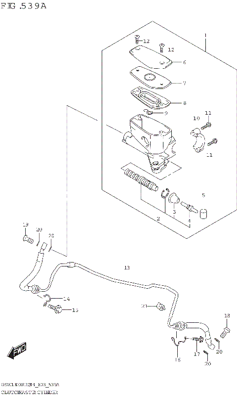 CLUTCH MASTER CYLINDER