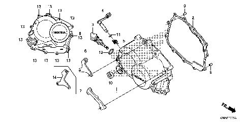 RIGHT CRANKCASE COVER