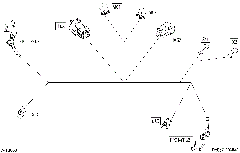 08- Electric - Position Light Harness - 710004842