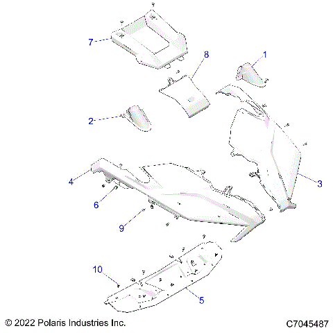 BODY, HOOD - Z22MAU92AP/BP (C7045487)