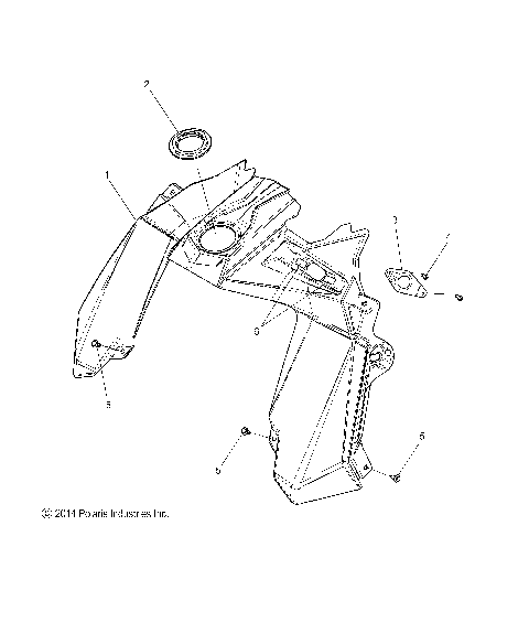 BODY, CONSOLE - S15DP8 ALL OPTIONS (49SNOWCONSOLE15PROS)