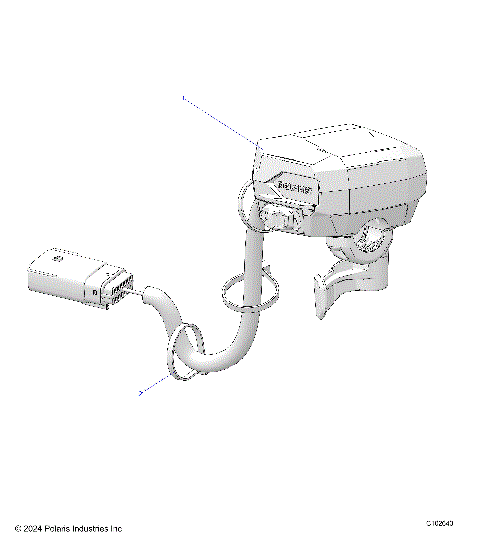 STEERING, CONTROLS, THROTTLE ASM. and CABLE - A25SKE57C1/CK/E1/EK (C102643)