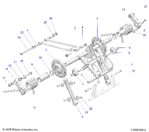 SUSPENSION, TORQUE ARM, REAR - S26AJE9FSL/AJN9FSL/FSM (C1545365-2)