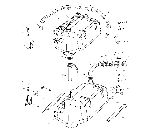 FUEL TANK - W025297D/W025297I (4975477547A09)