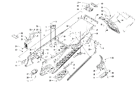 TUNNEL AND SNOWFLAP ASSEMBLY [105851]
