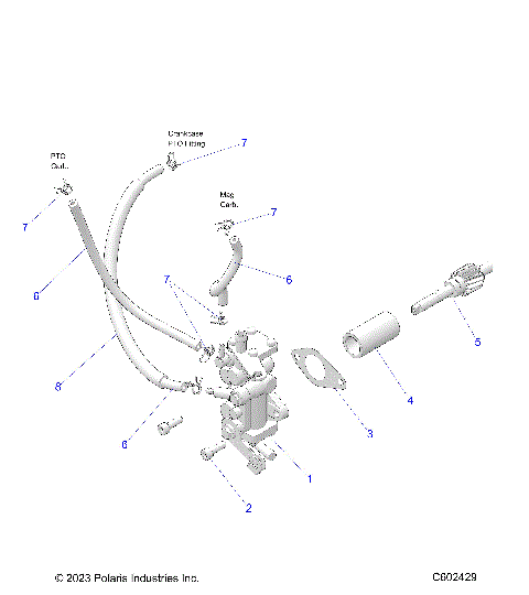 ENGINE, OIL PUMP - S24CEA5TSL (C602429)