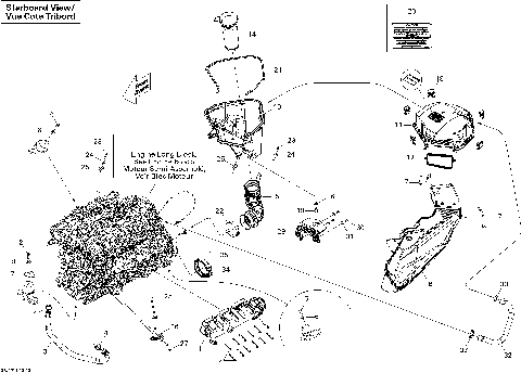 01- Engine And Air Intake Silencer