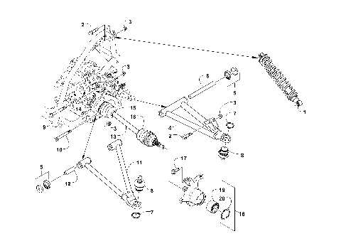 FRONT SUSPENSION ASSEMBLY [90916]