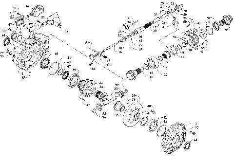 FRONT DRIVE GEARCASE ASSEMBLY [304396]