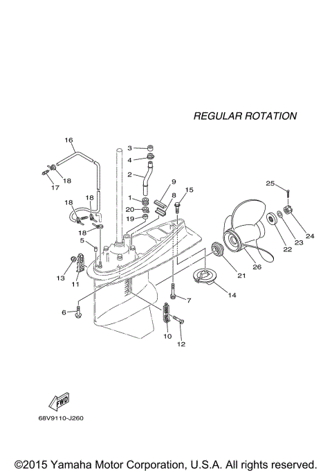 LOWER CASING DRIVE 2