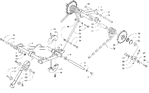 REAR SUSPENSION ARM ASSEMBLIES [110567]