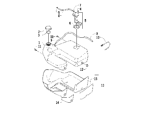 GAS TANK ASSEMBLY [83007]