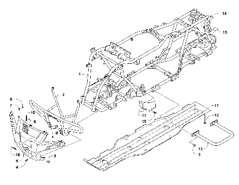 FRAME AND RELATED PARTS [301444]