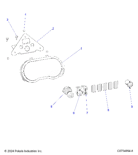 ELECTRICAL, DASH INSTRUMENTS AND CONTROLS - Z25ASE99P5 (C0704994-8)