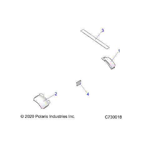 CHASSIS, EDGE COVER, TR - R21TAS99CA/EA (C730018)