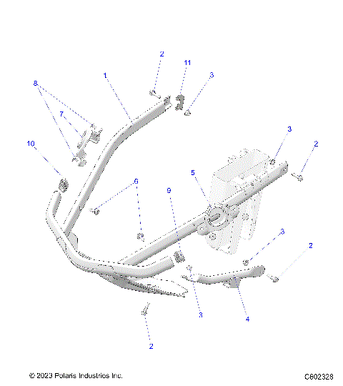 BODY, BUMPER, FRONT (XC) - S26TFP6RSL (C602328)