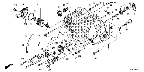FRONT CRANKCASE COVER