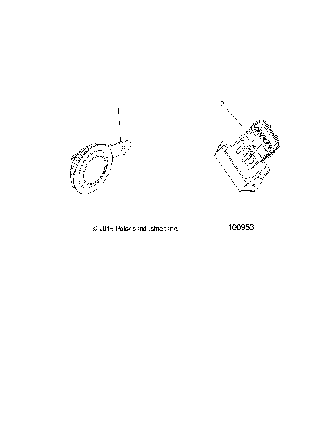 ELECTRICAL, HORN and FLASH MODULE - A18SVS95FR [100953]