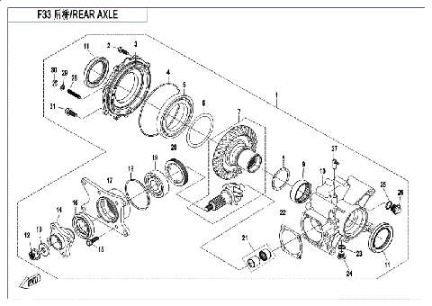 REAR AXLE