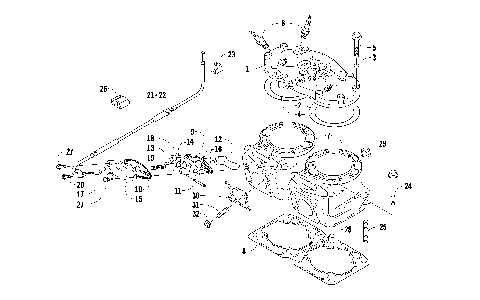 CYLINDER AND HEAD ASSEMBLY [95146]