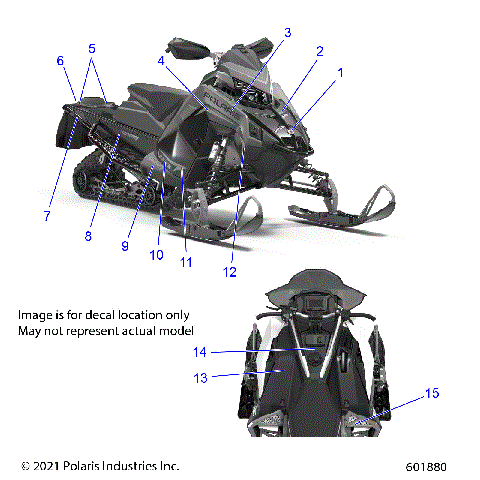 BODY, DECAL, BLACK SIDE PANEL W/ISKY BLUE ACCENT - S22TKV8RS (601880)
