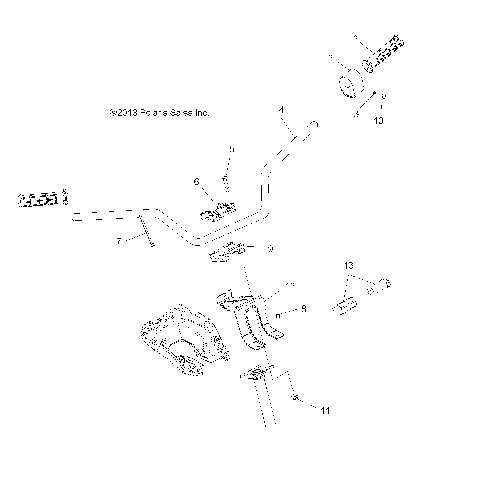 STEERING, HANDLEBAR and CONTROLS - A15SDA57AA/LJ/E57AJ [49ATVHANDLEBAR14SP570]