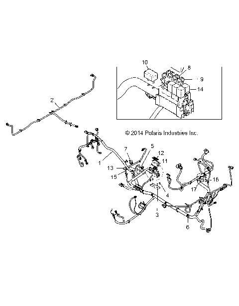 ELECTRICAL, HARNESS - R16RT_87 ALL OPTIONS (49RGRHARNESS15900XP)
