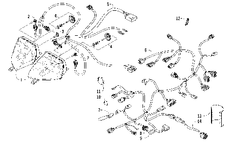 HEADLIGHT AND WIRING ASSEMBLIES [87931]