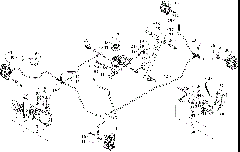 HYDRAULIC BRAKE ASSEMBLY [302949]