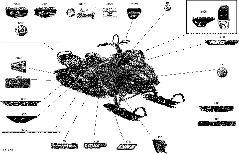 09- Body - Decals - DS 3900 - Color Theme BLACK