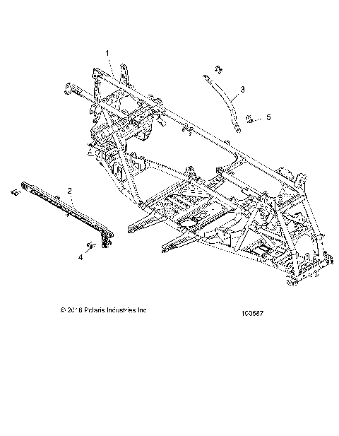 CHASSIS, MAIN FRAME - A19SXN85A8 [100587]