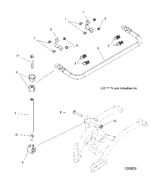 SUSPENSION, STABILIZER BAR - A17SXE95FL (100809)