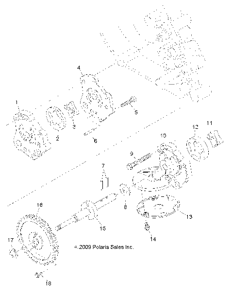ENGINE, OIL PUMP - R12RH50AG/AH/AM/AR/AZ (49RGROILPUMP105004X4)