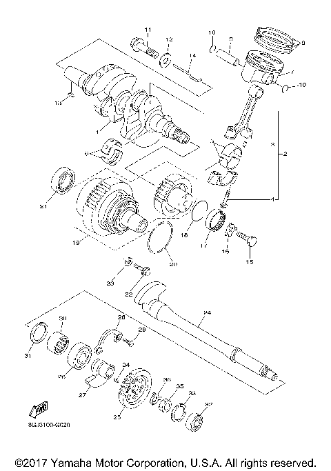 CRANKSHAFT PISTON