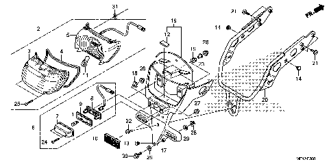 TAILLIGHT@LICENSE LIGHT