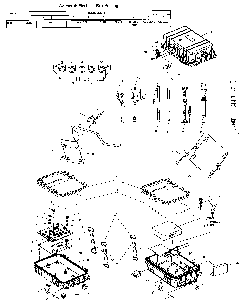 ELECTRICAL BOX - B994596 (4955995599b011)