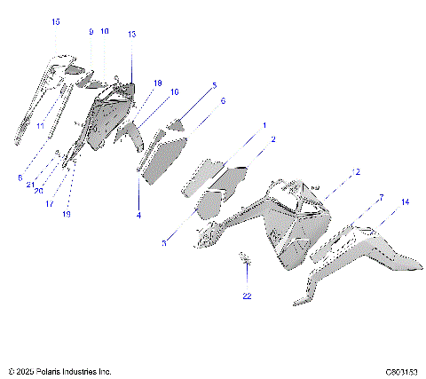 BODY, SIDE PANELS - S26AJT9FEL (C603153)
