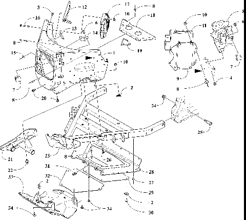 FRONT FRAME ASSEMBLY [110326]
