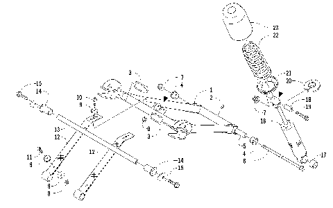 REAR SUSPENSION FRONT ARM ASSEMBLY [94621]